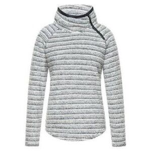 New Blue Striped Fleece Sweatshirt